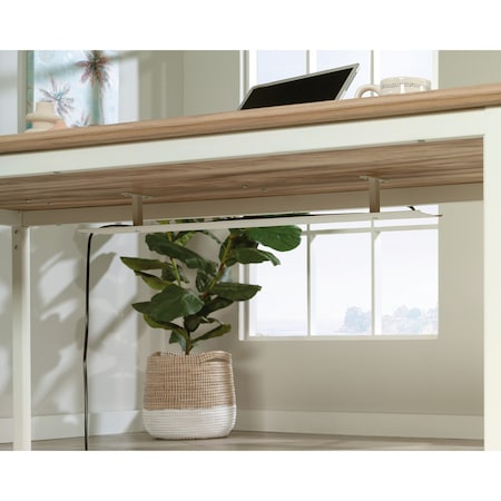 Worksense By Sauder Bergen Circle Cord Mgmt Trough Wh 3a 426479